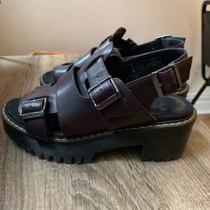 Dr. Martens Ariel heeled platform sandal